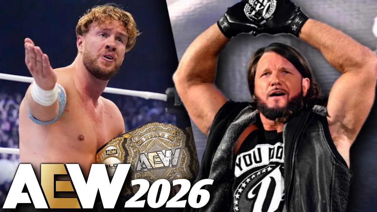 AEW 2026: AJ Styles Signs with AEW & Will Ospreay Wins the World Title (10 Bold Predictions)