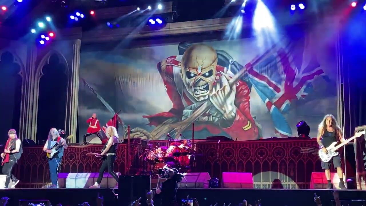 Iron Maiden - The Trooper . 2022.06.07. Groupama Aréna Budapest Hungary