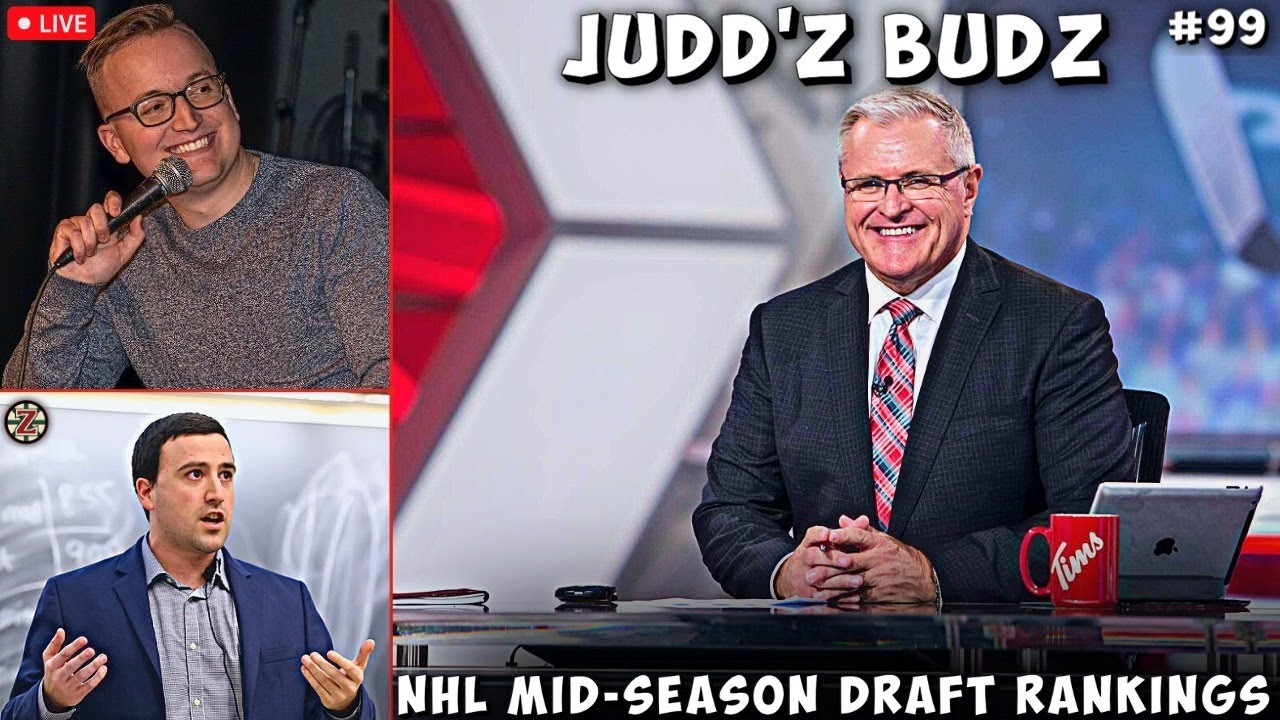 🔴MID-SEASON NHL Draft Rankings! Bob McKenzie TSN | Pronman & Wheeler THE ATHLETIC | Judd'z Budz 99