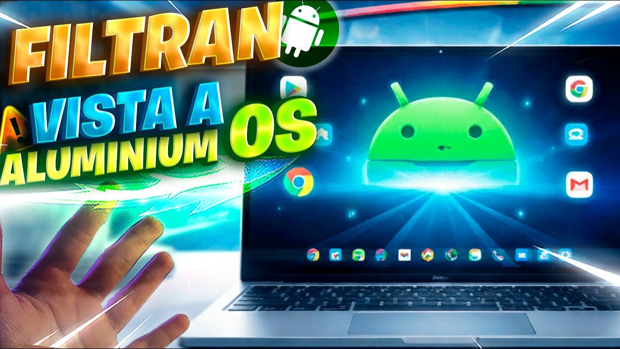 FILTRAN! Vistazo a ALUMINIUM OS el ANDROID en PC / el TEMOR de WINDOWS 11