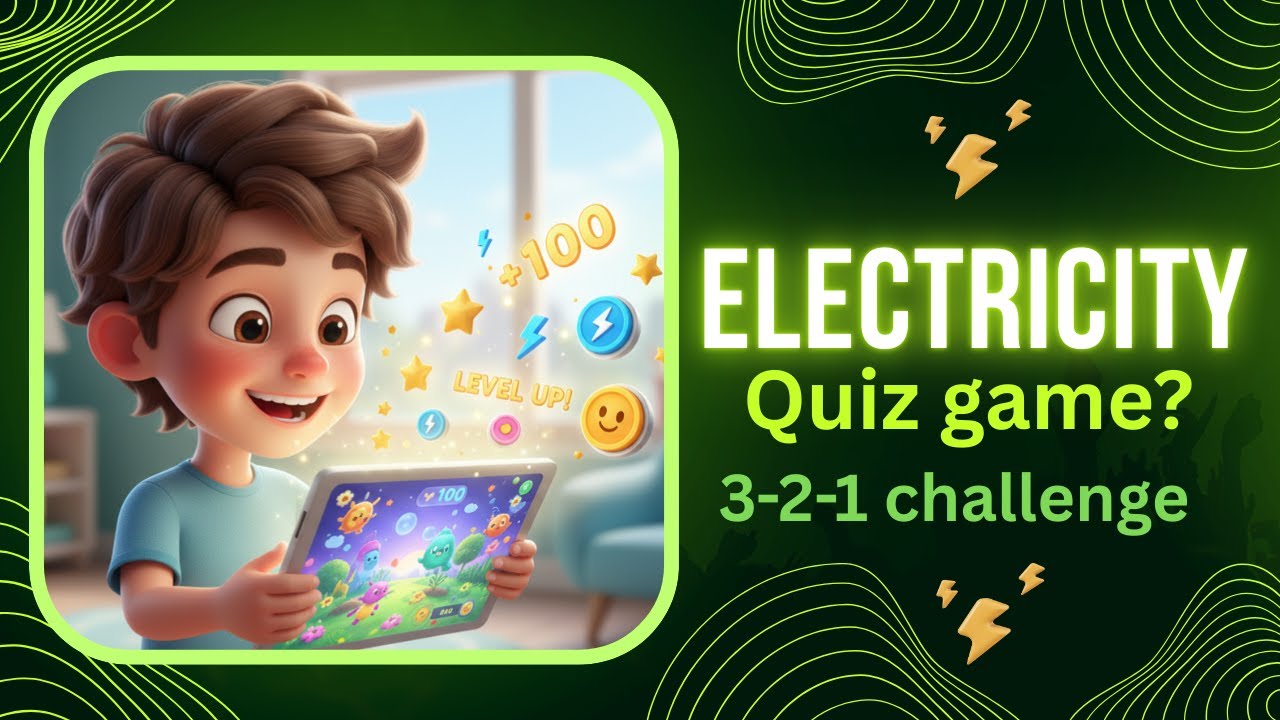 Electricity Quiz Game #ElectricityQuiz #funlearning
