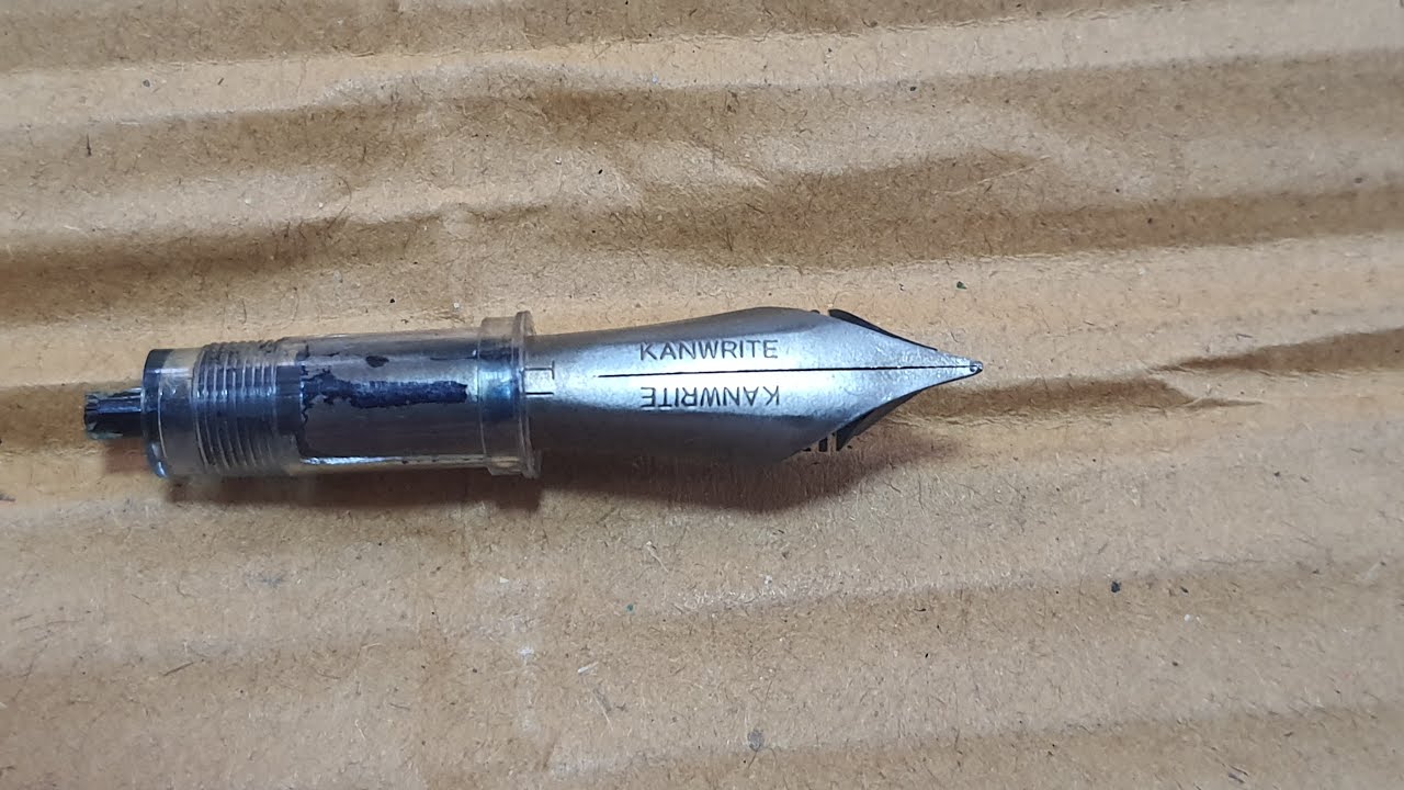 Follow up of nib swaps with Kanwrite #Titanium #6 #Flex F nibs #Jowo compatible units
