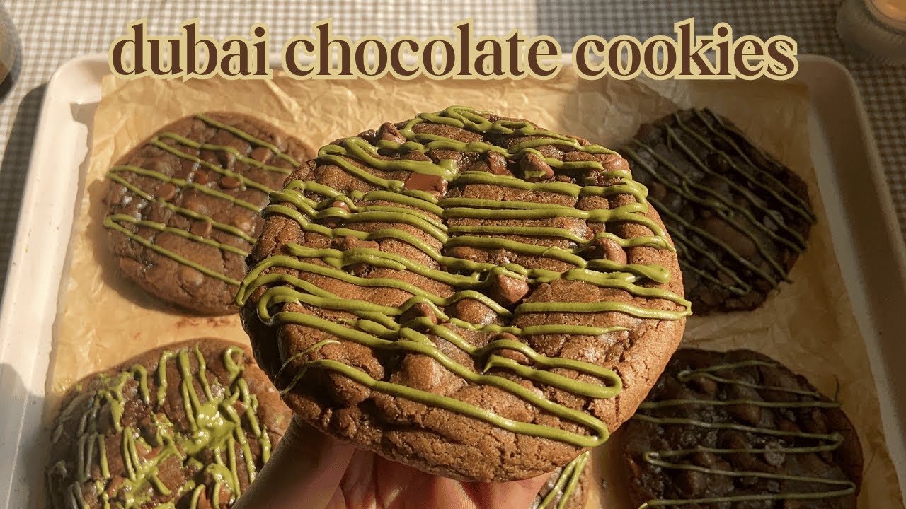 Dubai Chocolate Cookies ♡ Bake With Me
