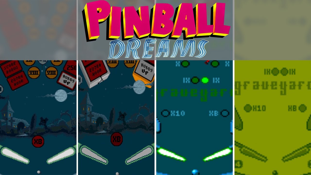 Pinball Dreams -Versions Comparison- #107 #retrogaming #amiga #atarifalcon #msdos #snes #gamegear