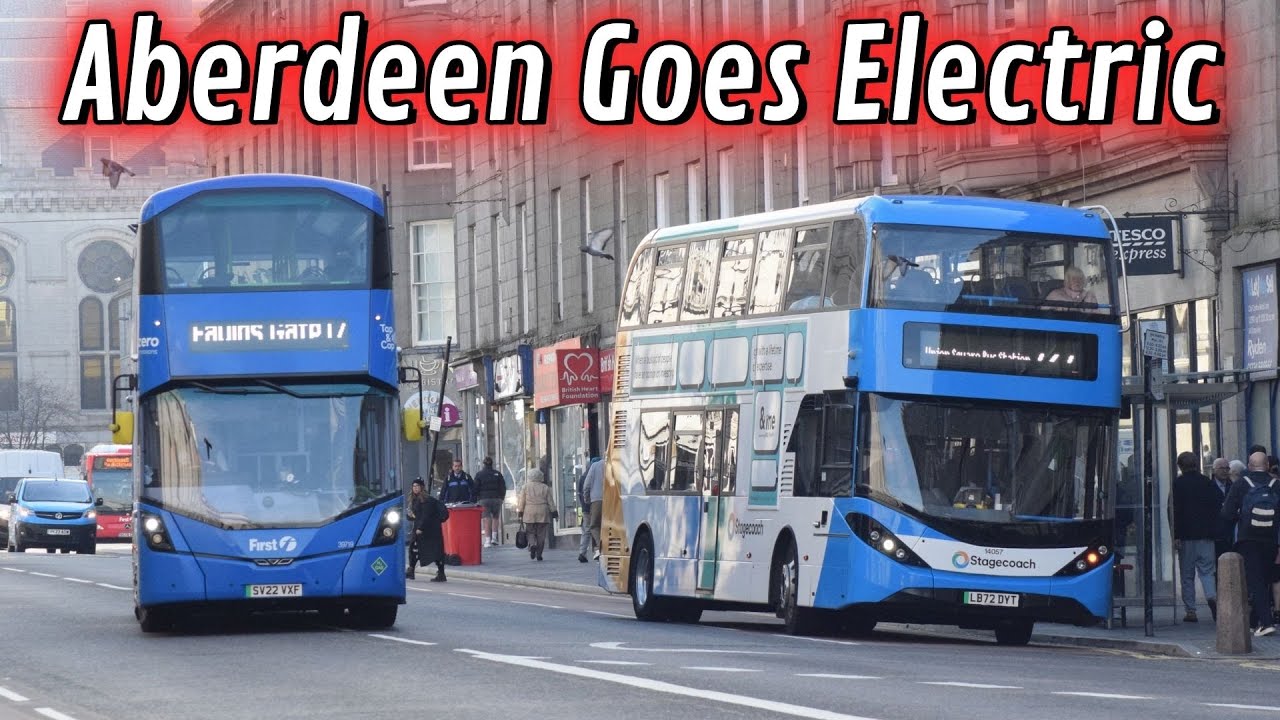 Ian Poole's Transport Travel Vlogs #166 - Aberdeen