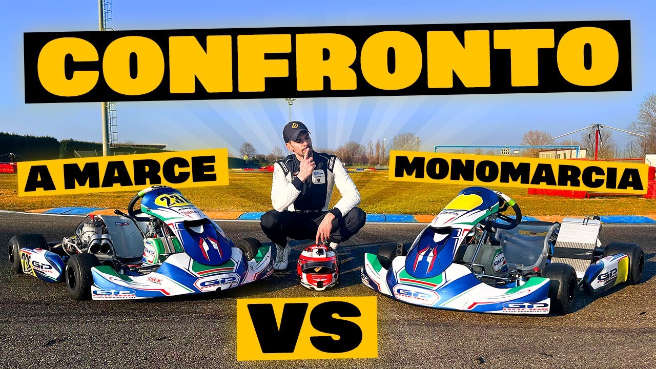 LA DIFFERENZA di GUIDA tra un GO KART MONOMARCIA e uno a MARCE!