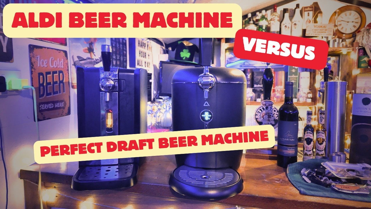 Aldi Beer Machine Meets Perfect Draft!