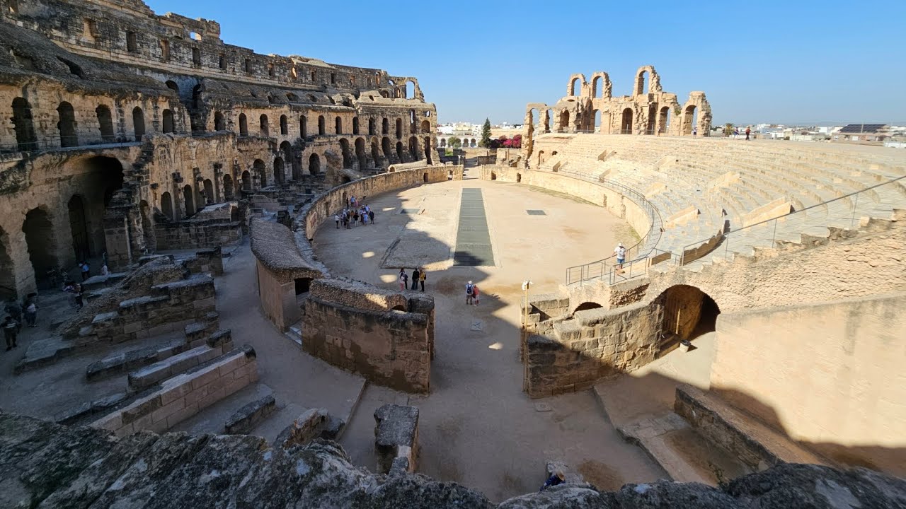 EL JEM COLOSSEUM in TUNISIA