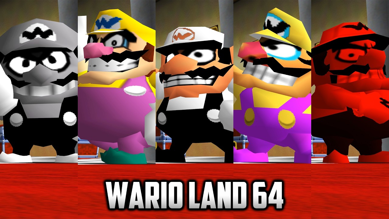 ⭐ Super Mario 64 PC Port - Wario Land 64 v1.0