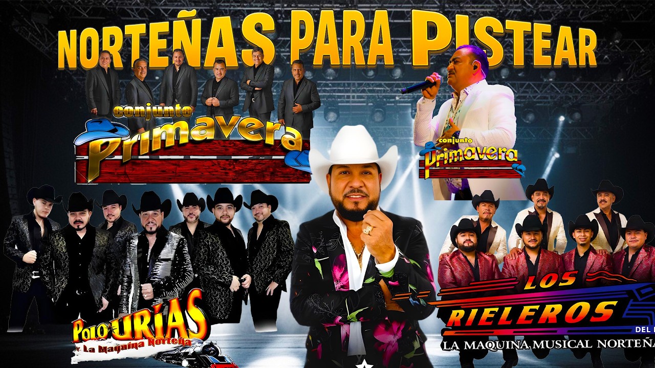 Puras Norteñas Pa' Pistear Mix 2026🍻Polo Urias, Los Rieleros Del Norte, Conjunto Primavera🍻