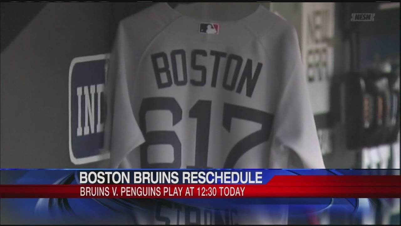 boston sports postponed