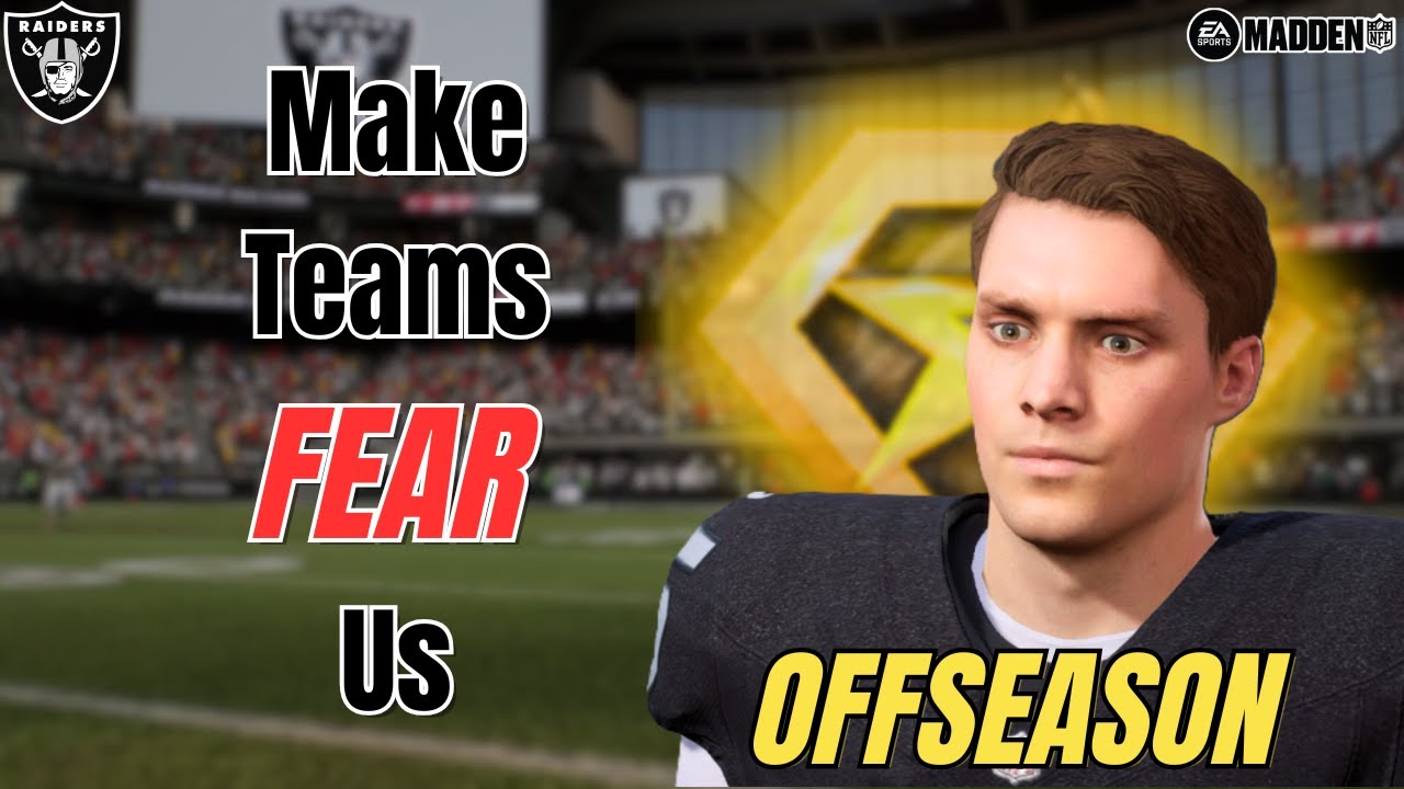 OFFSEASON! Building a Super Bowl Contender... | Madden 26 Raiders Franchise