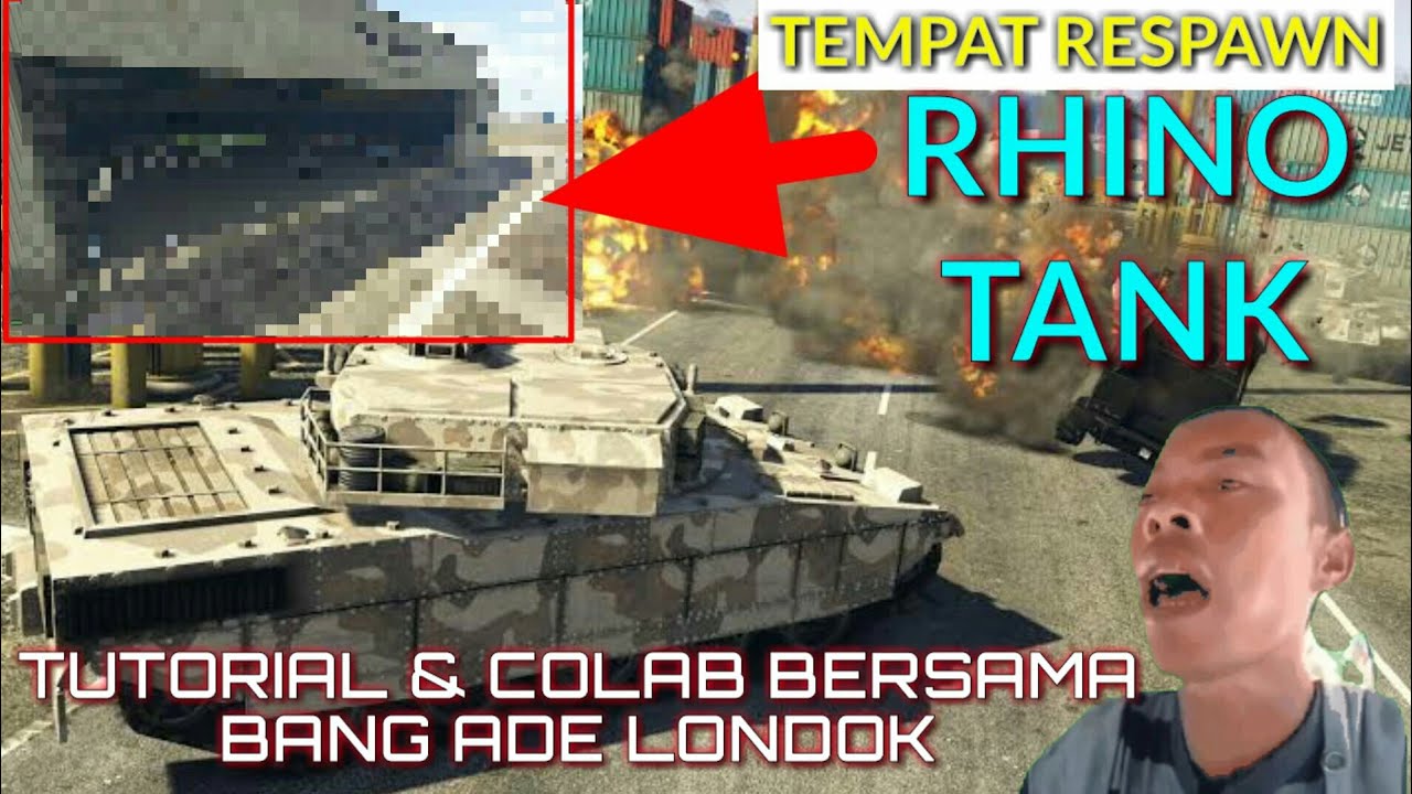 CARA MENGAMBIL TANK YANG SUDAH DIBELI DI GTA5