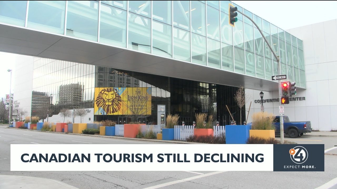 Canadian tourism still declining