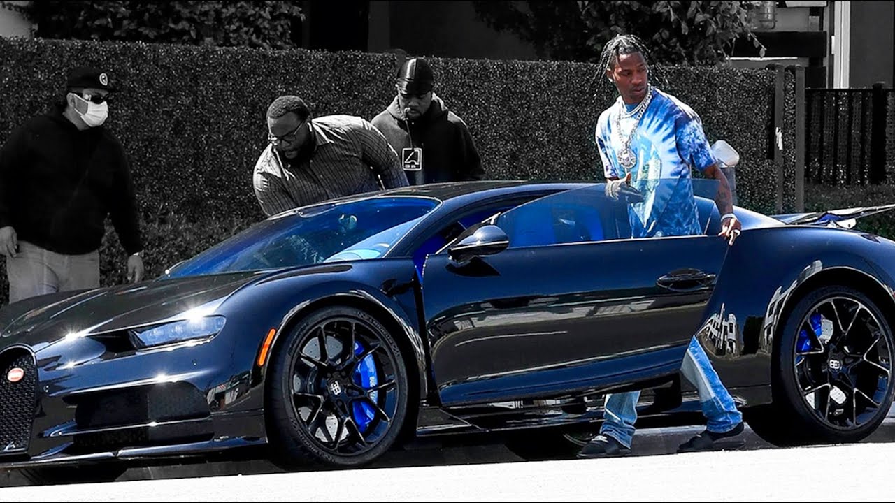 LES SUPERCARS DE TRAVIS SCOTT à plusieurs Millions d'Euros!!