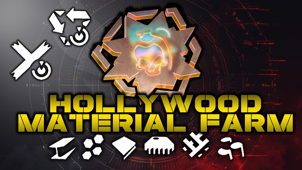 HOLLYWOOD EVENT MATERIAL FARM | Tom Clancy's The Division 2