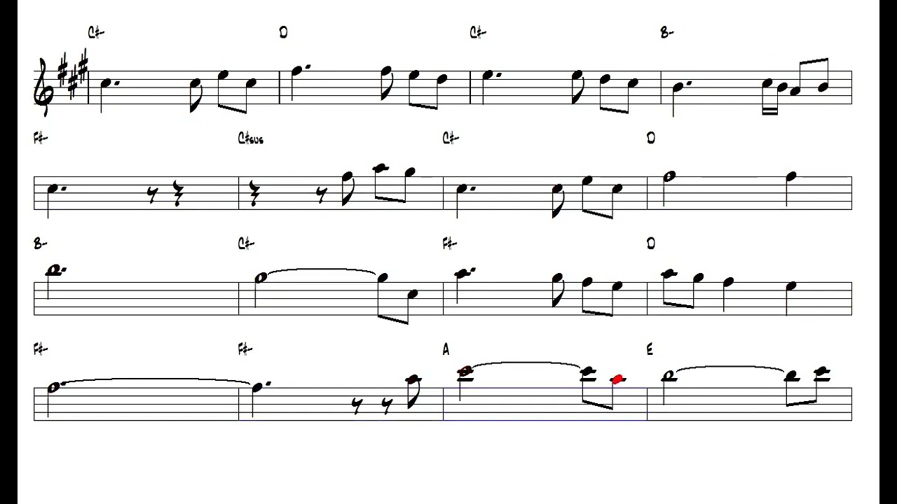Nino Rota Romeo And Juliet 1968 Theme Alto Sax