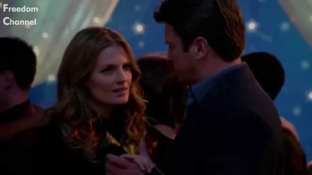 Castle 6x15 Smells Like Teen Spirit-End Scene: Caskett, Kiss & Their Song (In My Veins) HD
