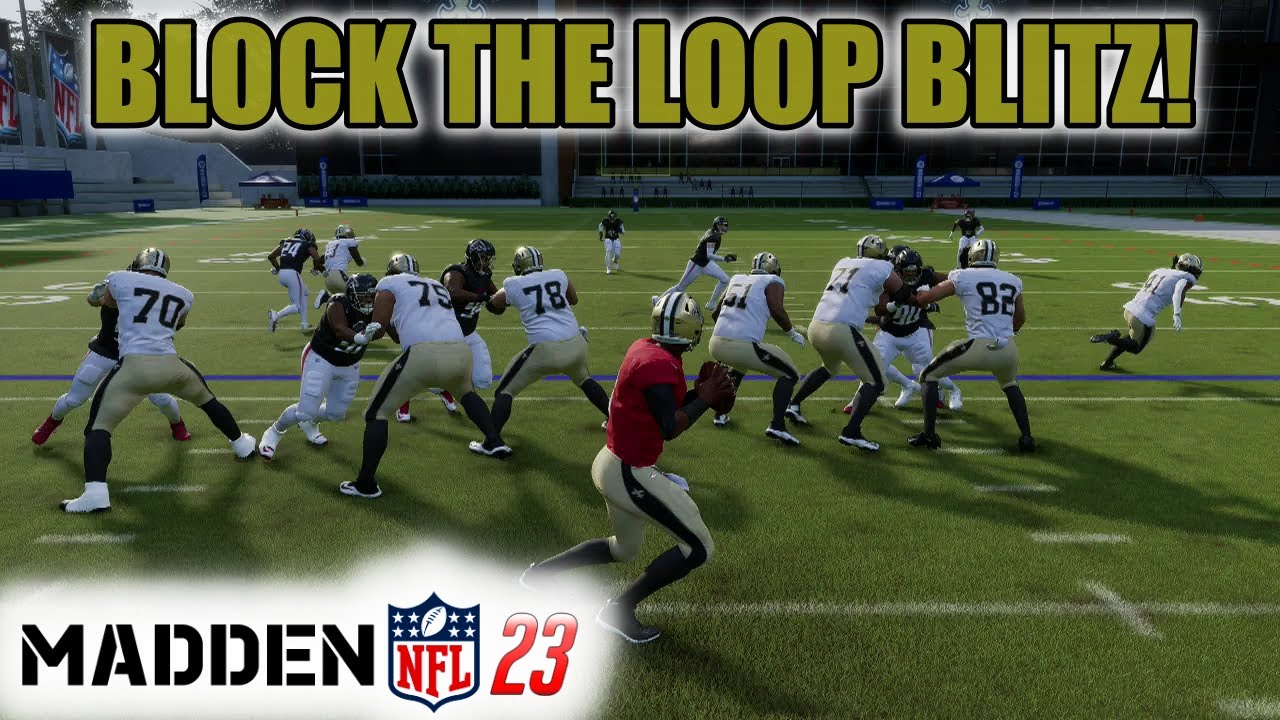HOW TO EASILY BLOCK THE MADDEN 23 LOOP BLITZ GLITCH DEFENSE!