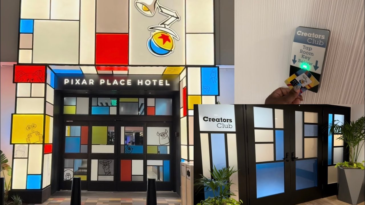 Отель Disney Pixar Place | Клубный этаж | Размещение на 14-м этаже