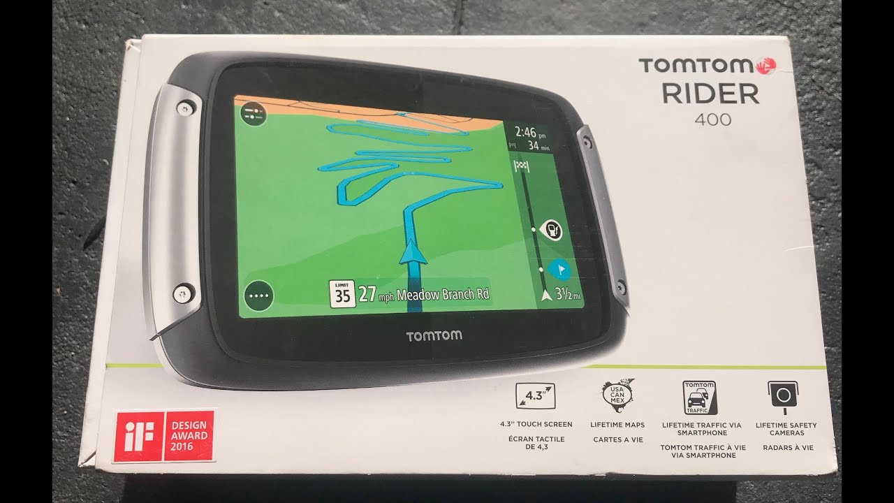 Review of the TOMTOM RIDER 400