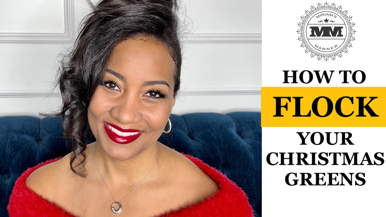 How To Flock Garland