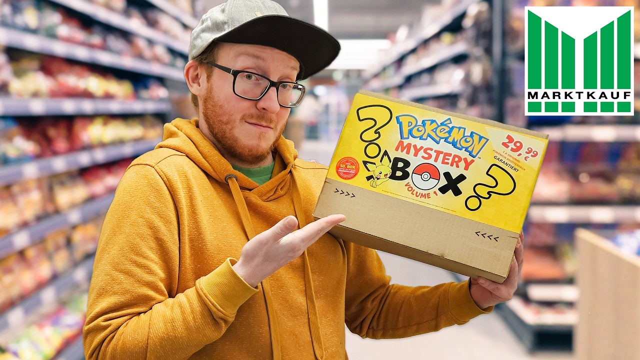 LOHNT sich die 30€ POKEMON MYSTERYBOX von MARKTKAUF?