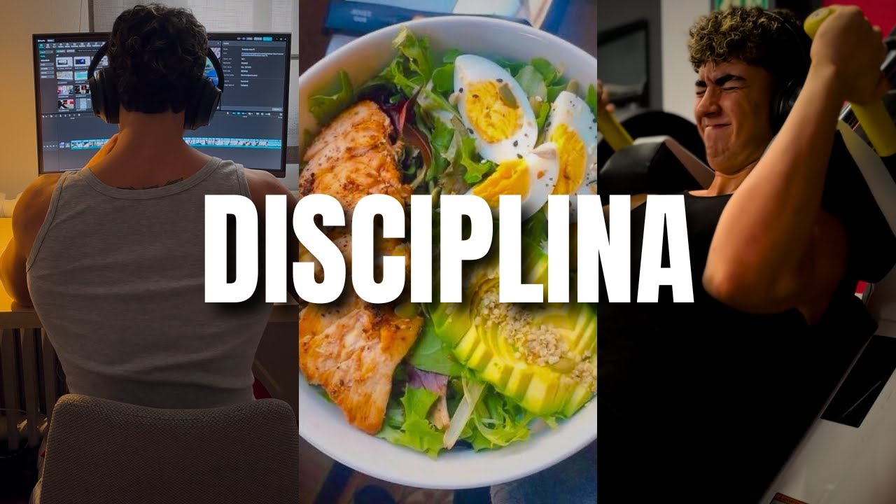 Cómo ser DISCIPLINADO si eres vago ( Fácil )