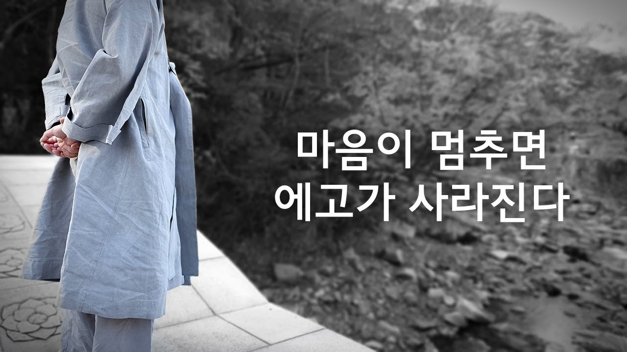 마음이 멈추면 에고가 사라진다ㅣ혜안스님ㅣ일요법회