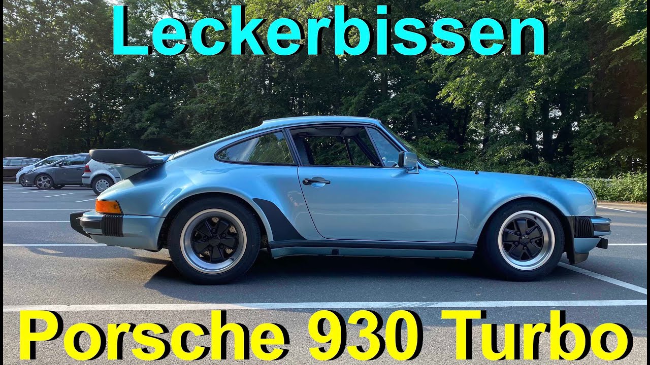 Ausfahrt im Porsche 930 Turbo | Ein Stück Automobilgeschichte | ogntr