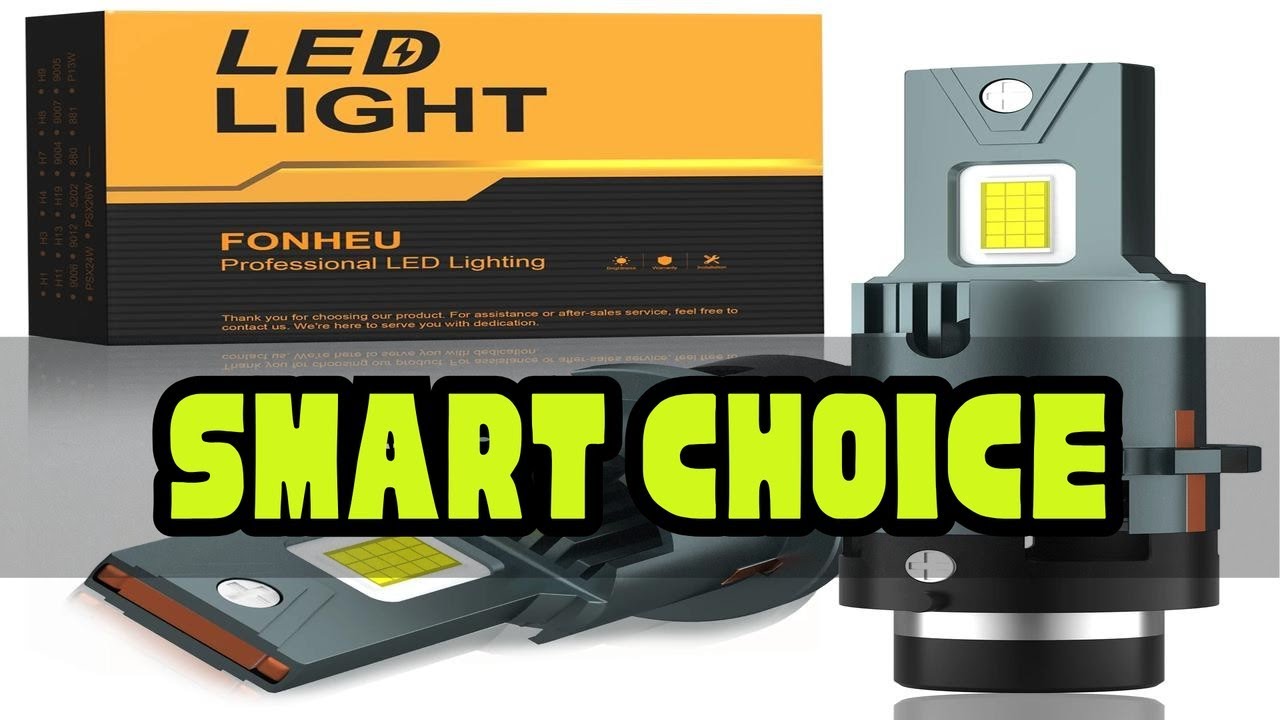 2x Brand New D2S D4S LED Headlights Canbus D2R D4R Turbo LED Auto Bulbs Two-sided 120W 6500k 30000l