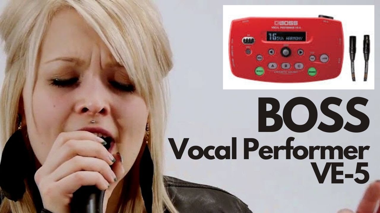 🎤 🎙 BOSS VOCAL PERFORMER VE-5