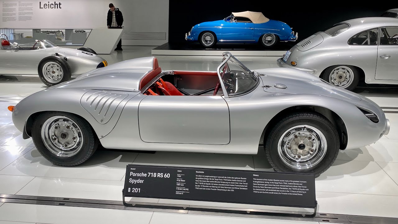 The Porsche 718 RS 60 Spyder: A Legendary Racing Icon and Triumph of German Engineering