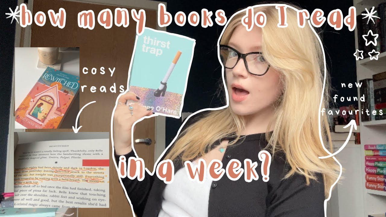 what i realistically read in a week 🕯️✨📜 | reading vlog