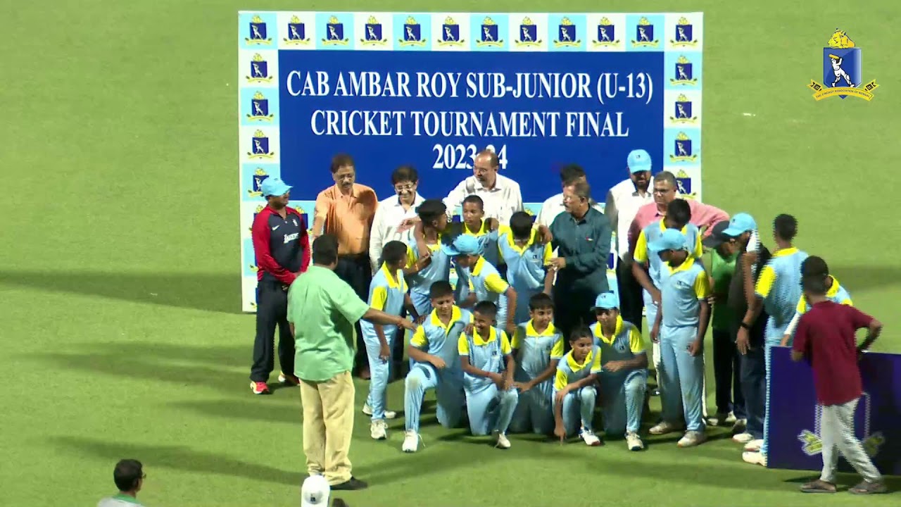 AMBAR ROY SUB JUNIOR (U-13) CRICKET TOURNAMENT FINAL : 2023-2024