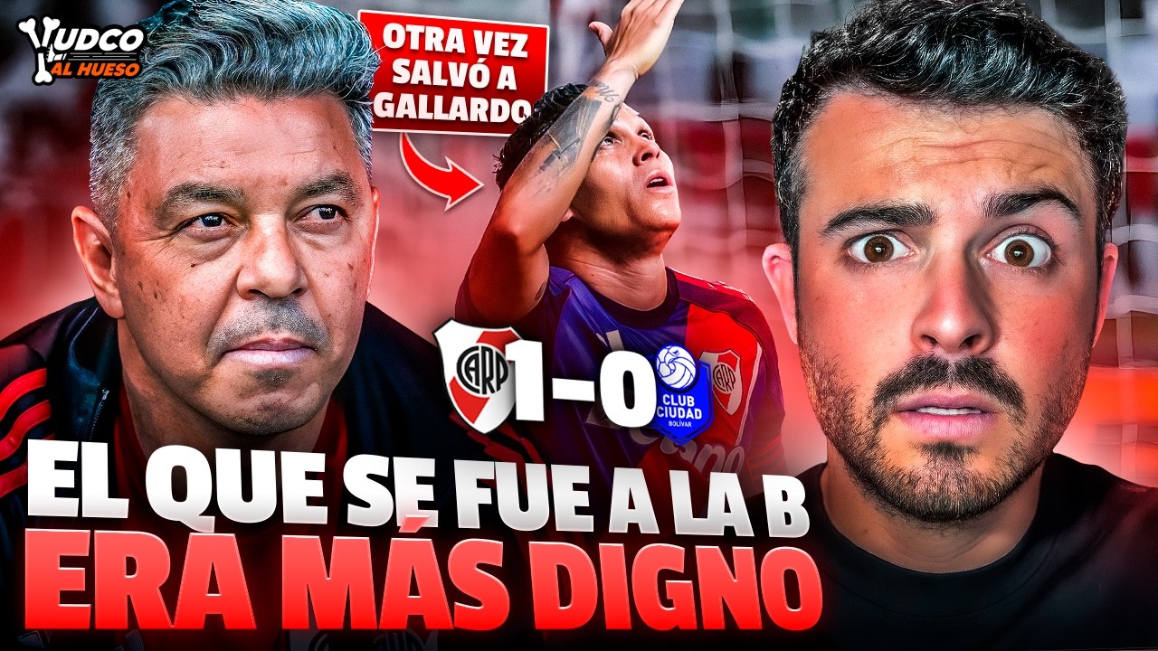 ¡GALLARDO LE DEBE EL PUESTO A QUINTERO Y AL 6 DE BOLÍVAR! 🔥 River GANÓ 1-0 vs Bolivar DANDO LÁSTIMA