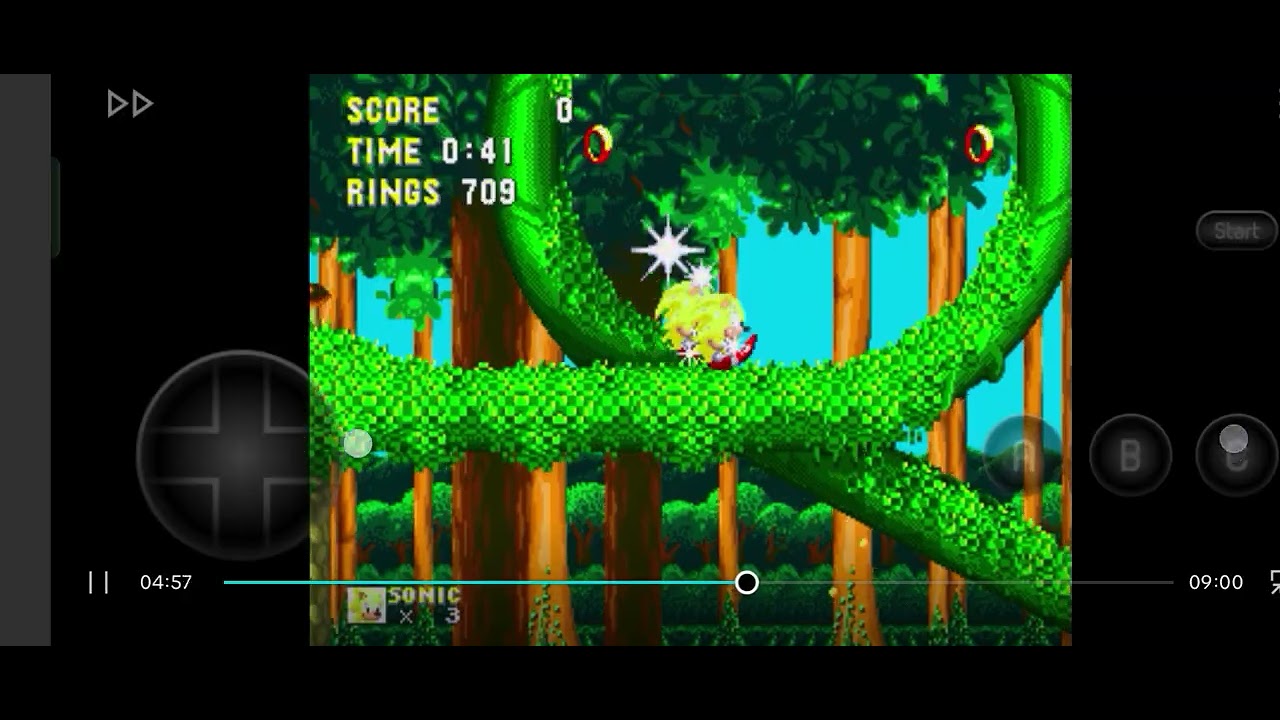 Sonic 3 & knuckles Gameplay (with tutorial debug mode)