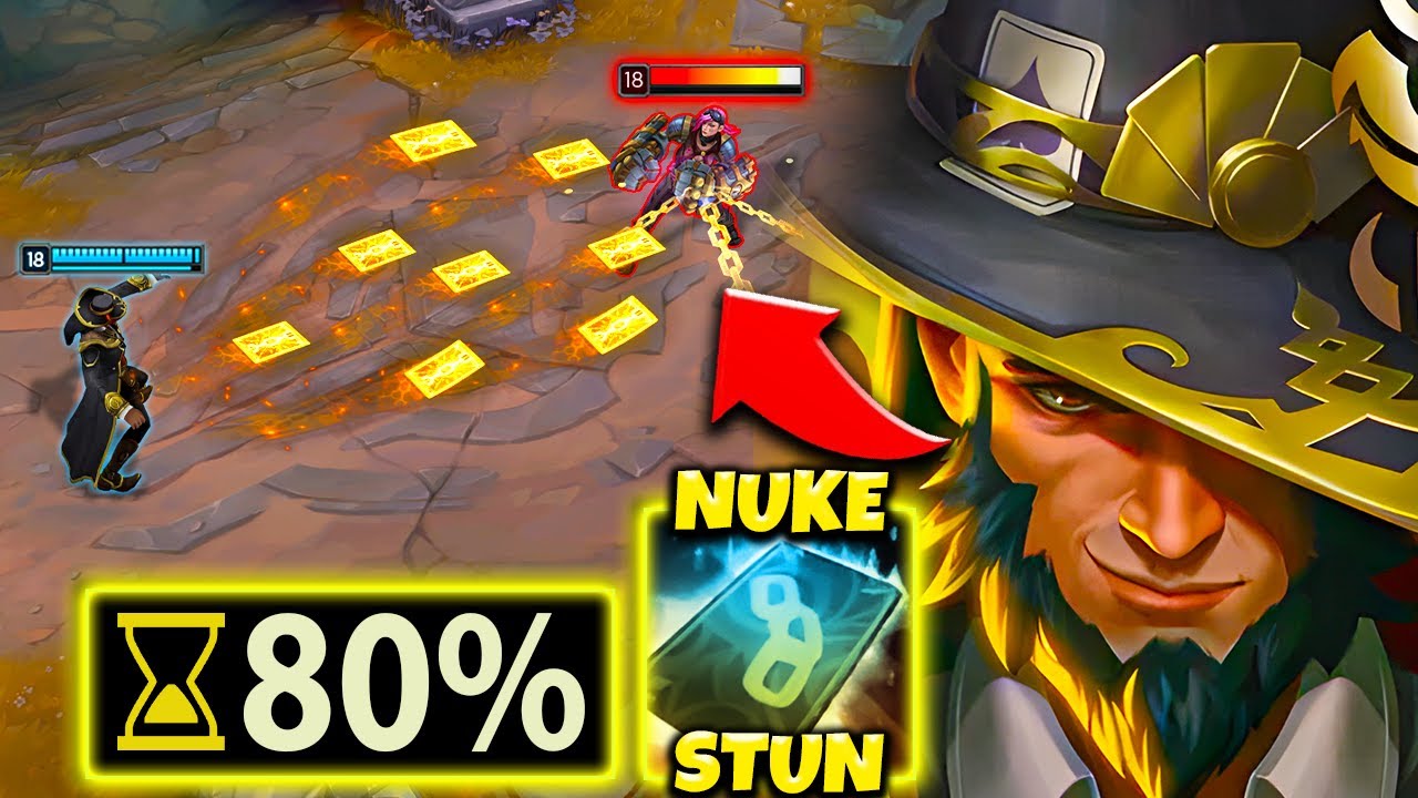 1000 AP URF TWISTED FATE THROWS NUCLEAR BLUE CARDS AND STUNS EVERY 1.5 SECONDS
