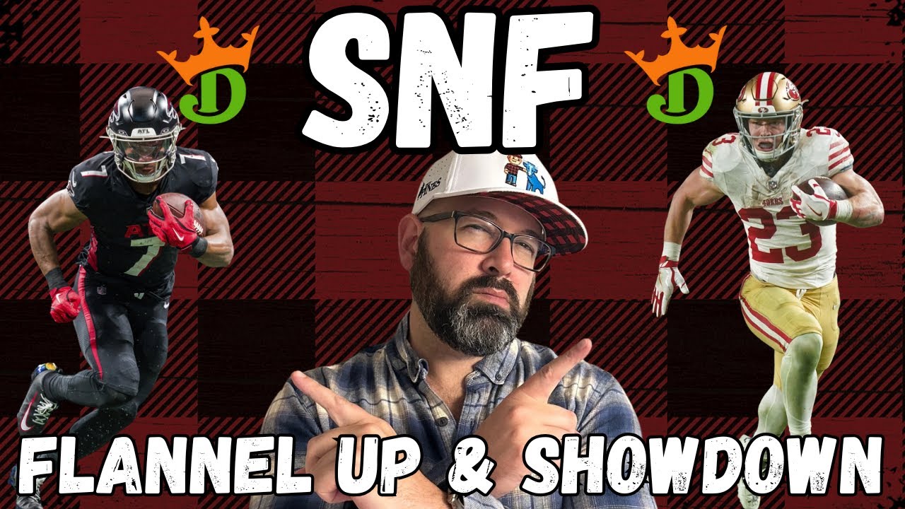 NFL DFS DraftKings Showdown Picks LIVE Strategy For Falcons-49ers Sunday Night Football Lineups