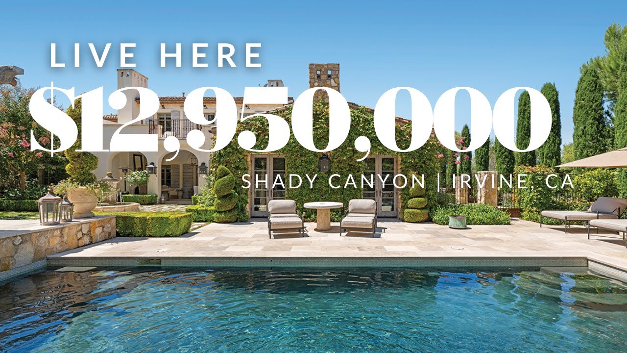 Exquisite Shady Canyon Estate | 32 Sage Creek, Irvine | $12.95M Luxury Retreat +Timeless  Elegance