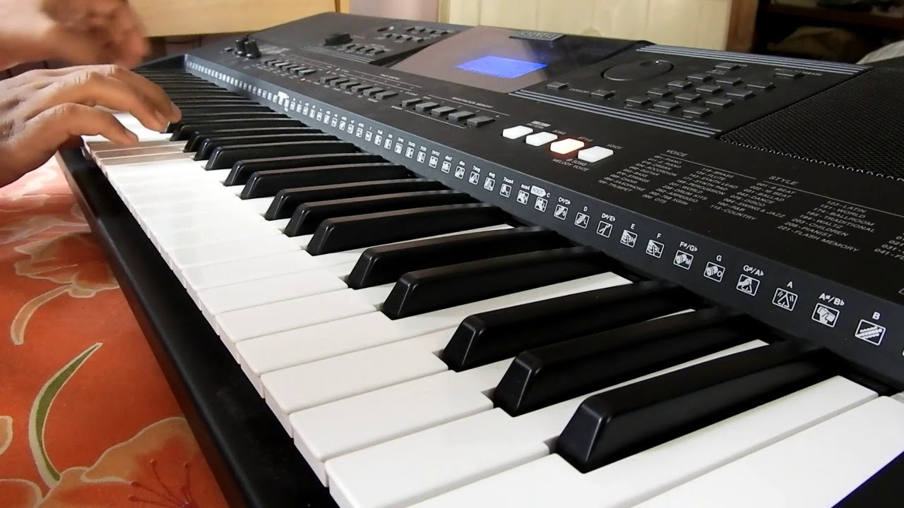 Faded ( Alan Walker ) Instrumental ( DJ) cover on keyboard Yamaha PSR E453