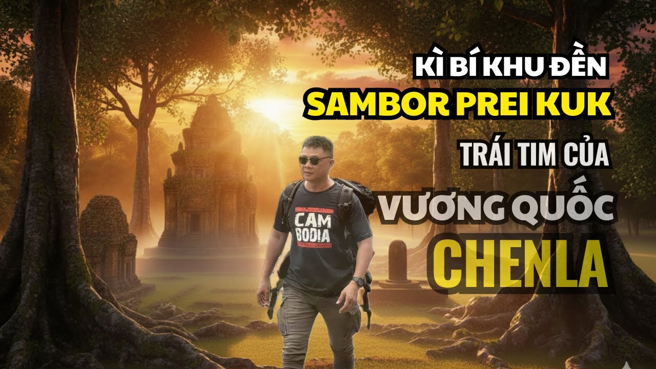 Kì bí khu đền SAMBOR PREI KUK - trái tim của vương quốc CHENLA - CAMPUCHIA