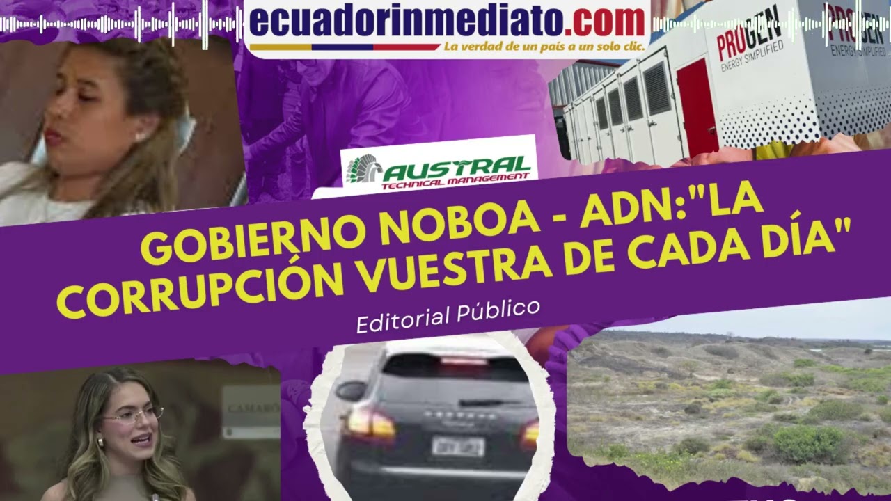 GOBIERNO NOBOA - ADN: