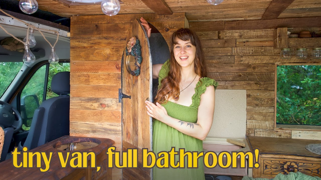 Building a Full Bathroom in My Small Campervan!