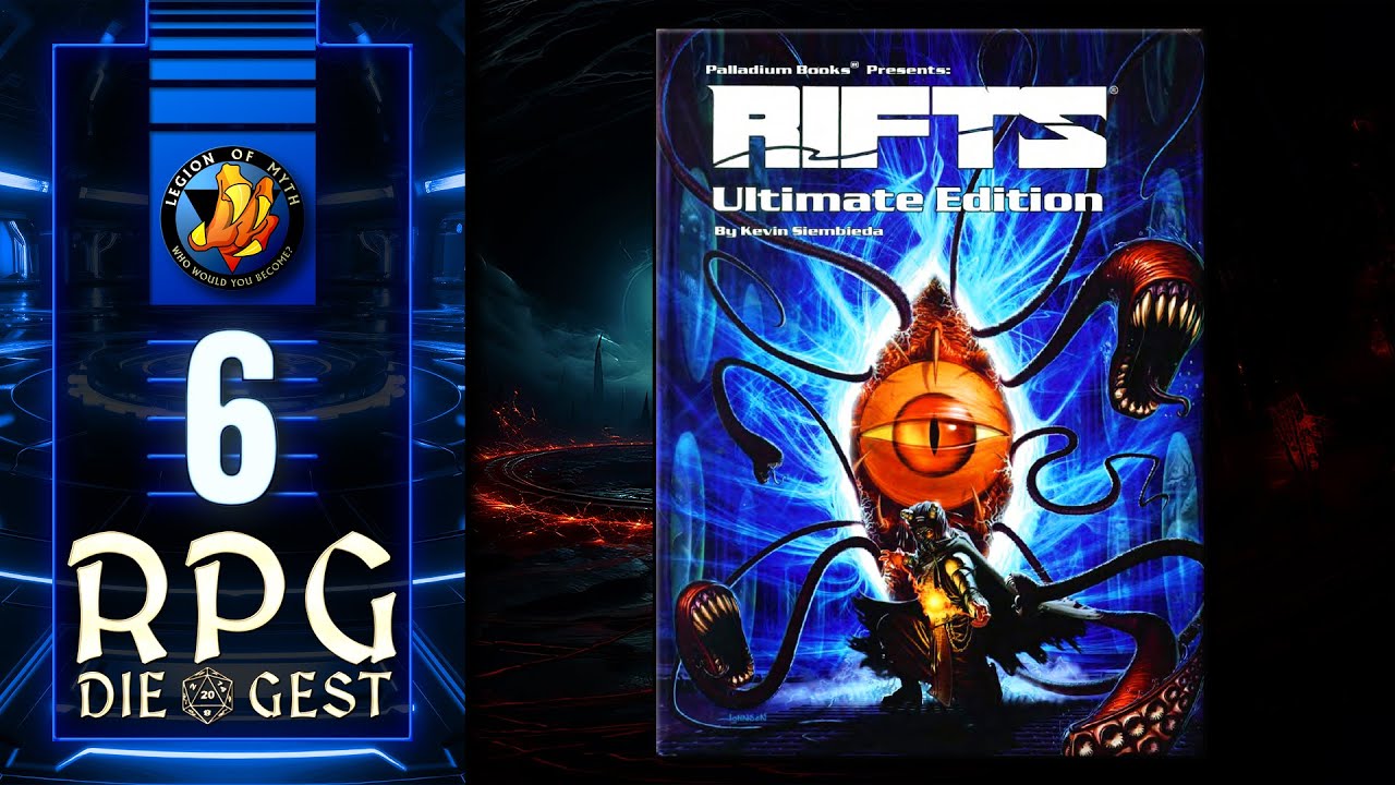 Rifts Ultimate Edition - Are you ready to explore the mysteries of Rifts and Ley Lines?