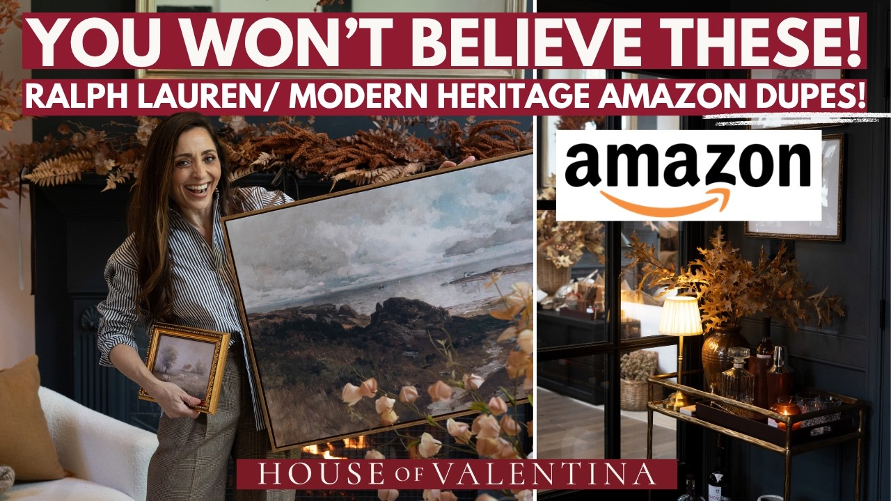 UNBELIEVABLE! MODERN HERITAGE/Ralph Lauren Dupes on Amazon!