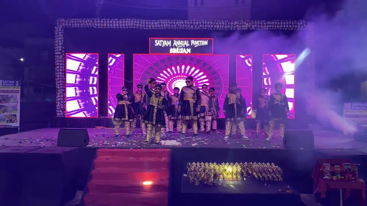 SATYAM ANNUAL FUNCTION || SSIS 6,8th boys