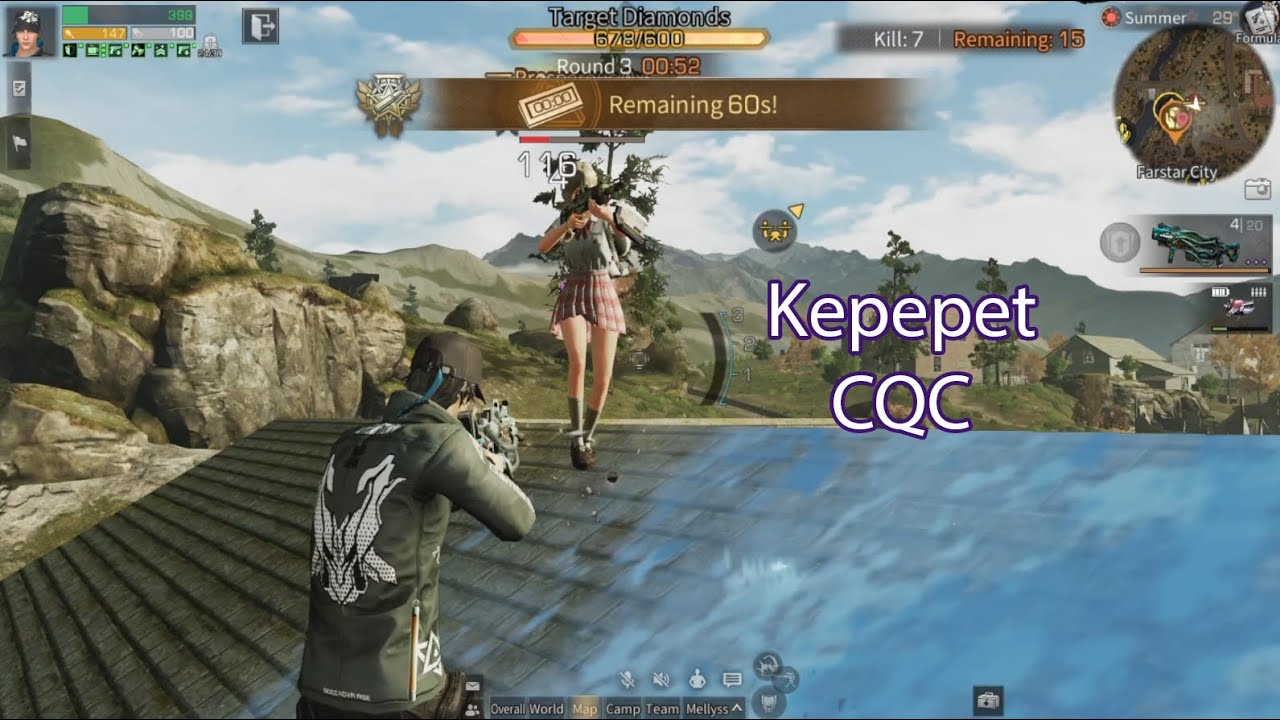 [Lifeafter] Revenge Sana-sini [Sniper Cert] Eksperimen CQC di Farstar Cup Karena Kepepet