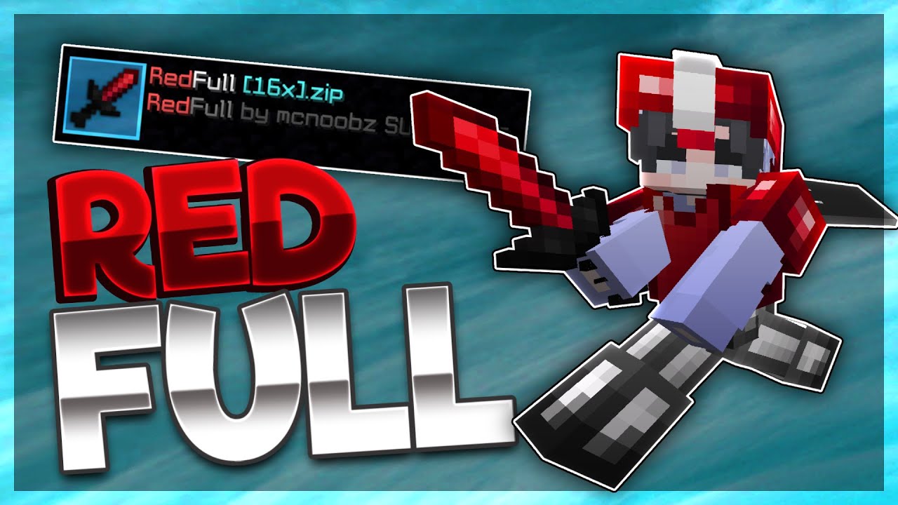 RedFull 16x Pack Release! (1.8.9 pvp pack)