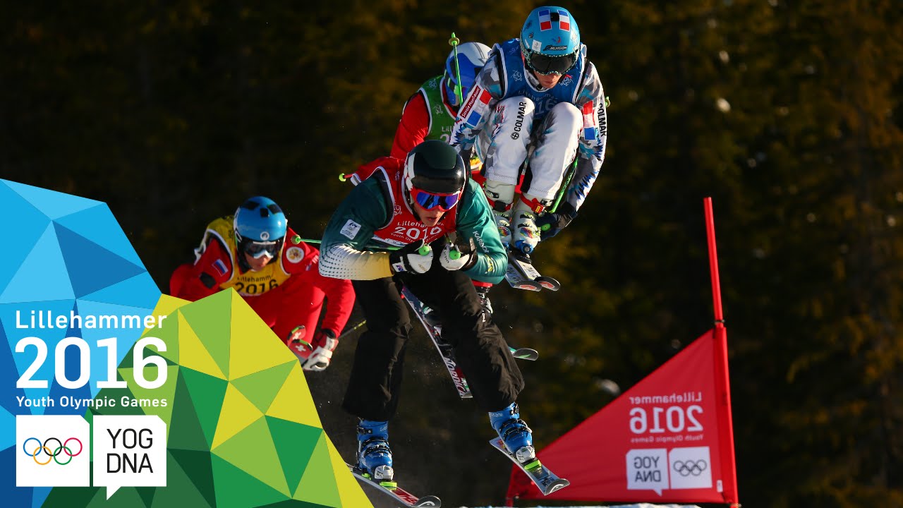 Ski Cross - Reece Howden (CAN) wins Men's gold | Lillehammer 2016 Youth Olympic Games